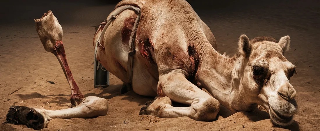 Medical report reveals Sanghar camel suffering from severe blood deficiency