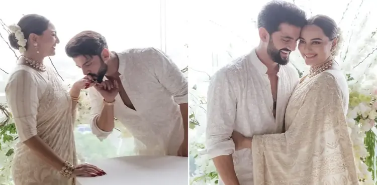 Sonakshi Sinha marries Zaheer Iqbal, pictures go viral