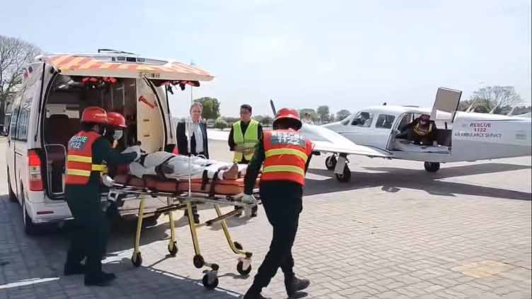 First patient airlifted in Punjab under new air ambulance service