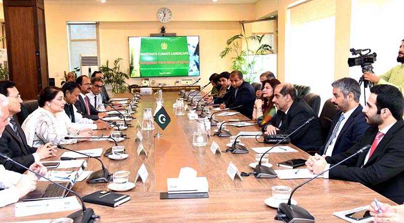 Qatar commits to support Pakistan’s climate adaptation initiatives