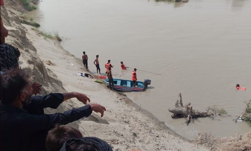 Four rescued, search for six continues as boat capsizes in Khushab: PDMA
