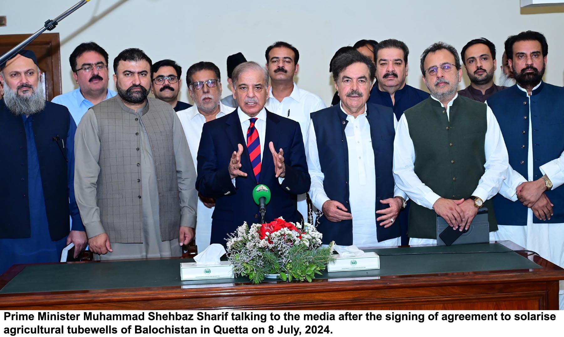 PM Shehbaz unveils Balochistan's 'revolutionary' energy plan to transform agriculture