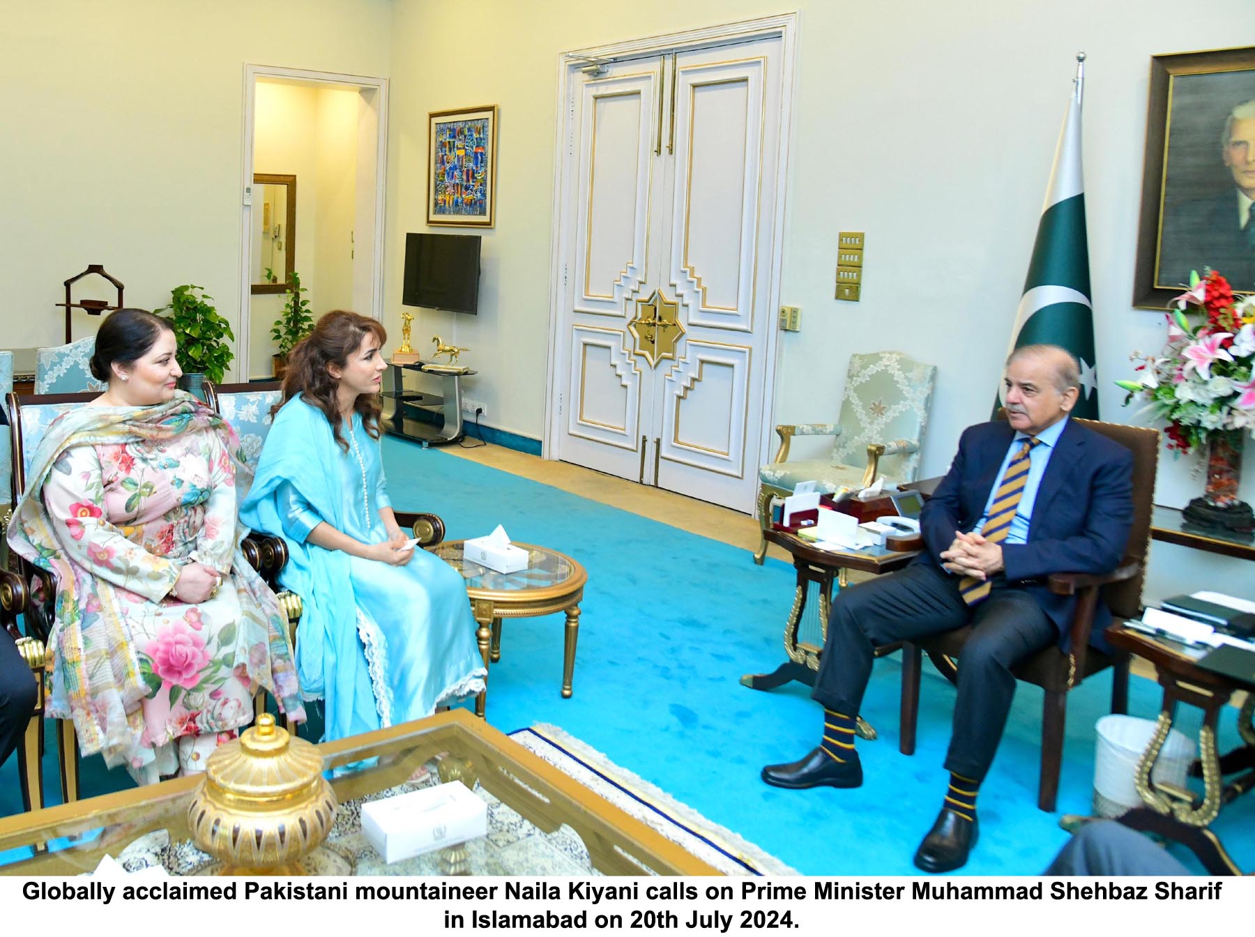 PM Shehbaz lauds Pakistani women for rendering valuable services in every field