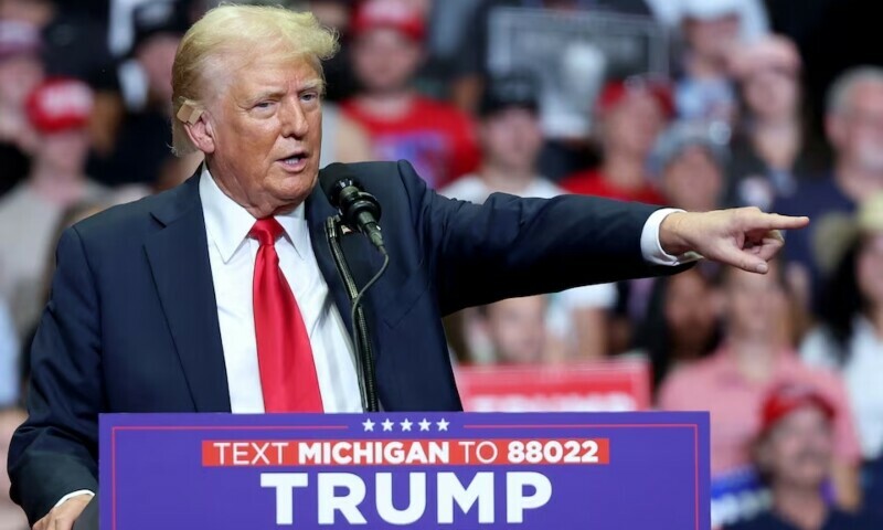 'First rally since shooting': Trump mocks President Biden as feeble, insults Pelosi