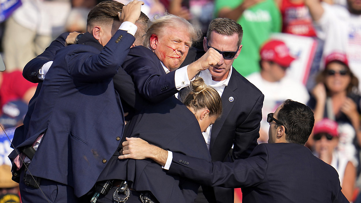 Trump survives assassination attempt; suspected shooter dead