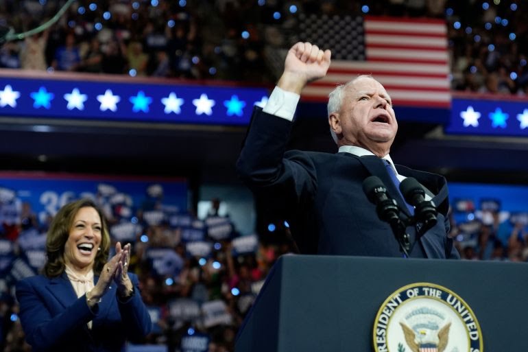 Will Tim Walz’s selection as Harris’s running mate shift the US election?