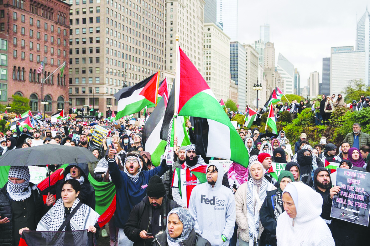 Because democrats won’t discuss Palestinian rights in Chicago, we will