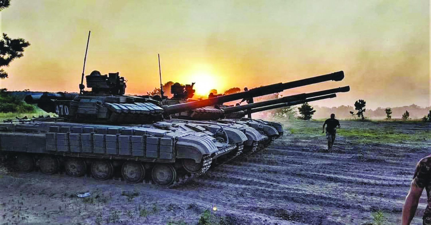 Ukraine strikes back