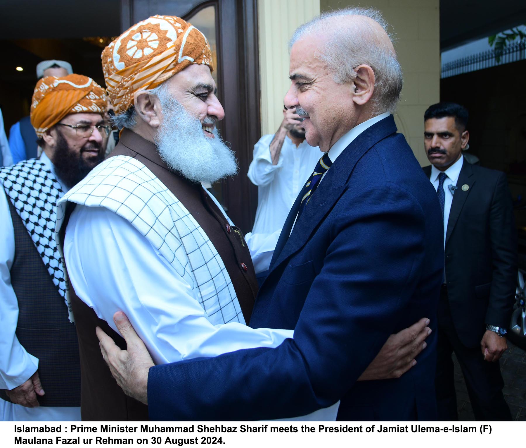 'Ice Melting': PM Shehbaz, Maulana Fazl discuss key political issues