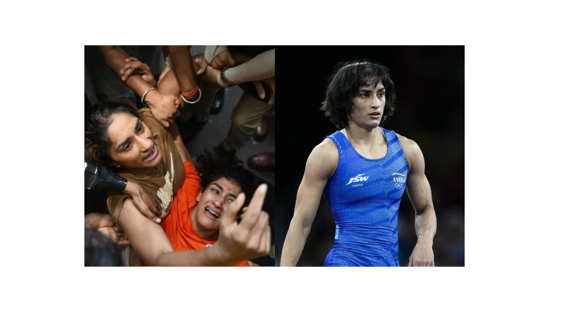 Indian Olympic wrestler and protestor Vinesh Phogat disqualified