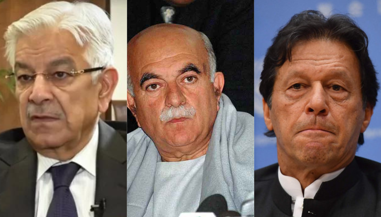 Imran Khan's 'negotiator' for talks with the army has backed out: Khawaja Asif