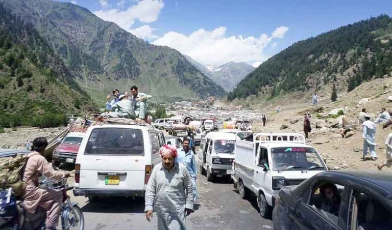 Ground link restored in Kaghan Valley, most tourists evacuated