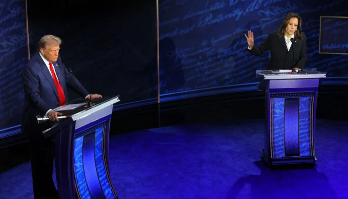 Kamala Harris puts Donald Trump on defensive in fiery debate