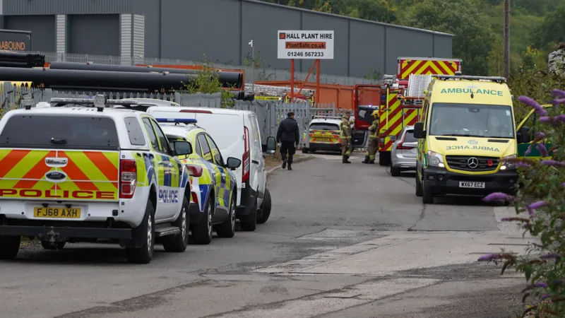 Pilot dies as light aircraft crashes in UK's Derbyshire