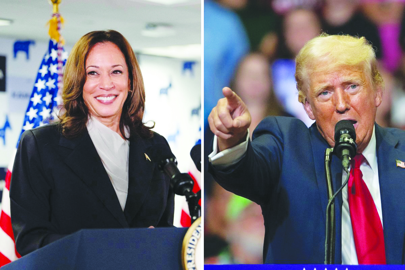 Harris can grow her lead