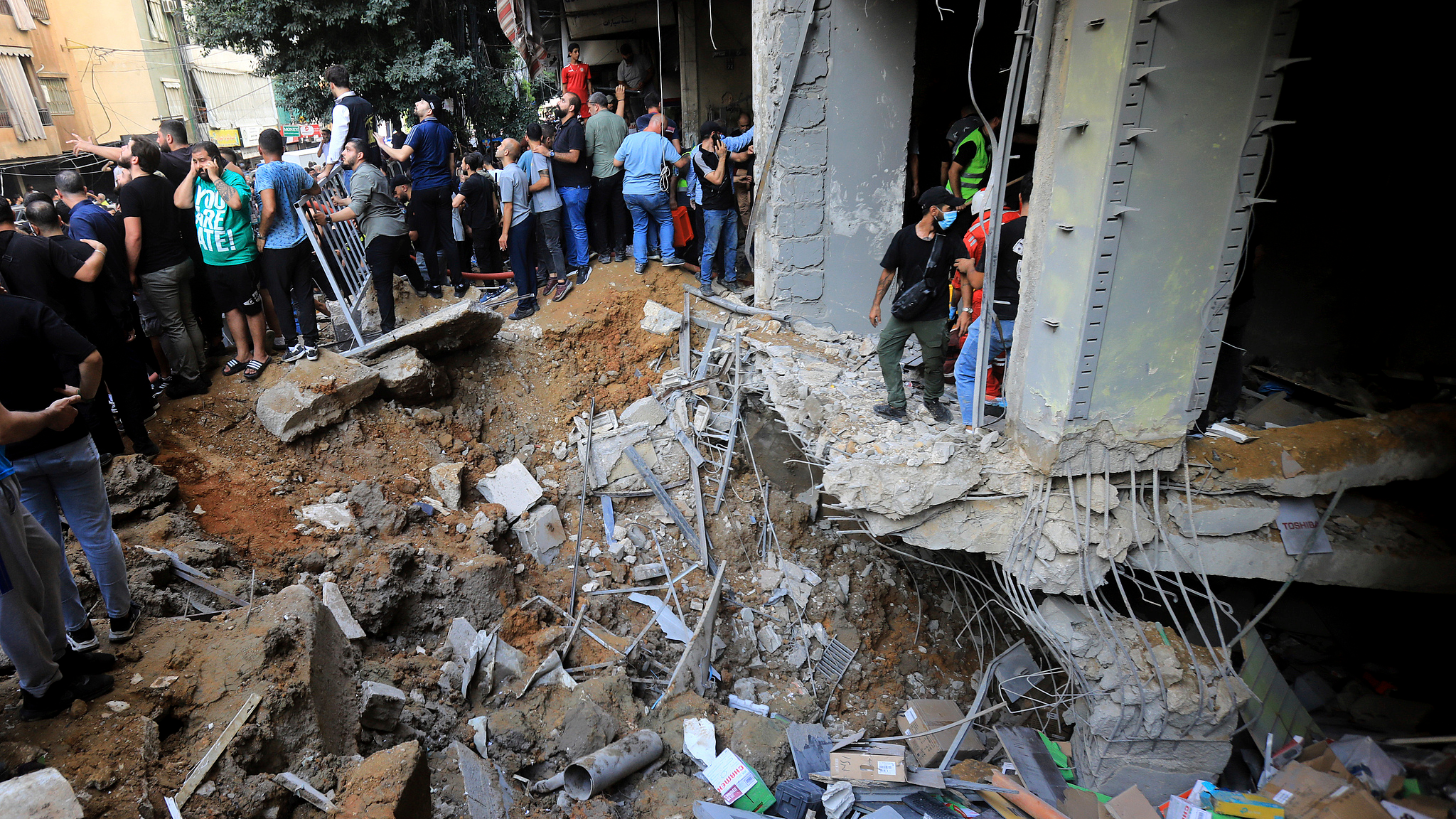 Fighting between Israel, Hezbollah rages as int'l day of peace observed