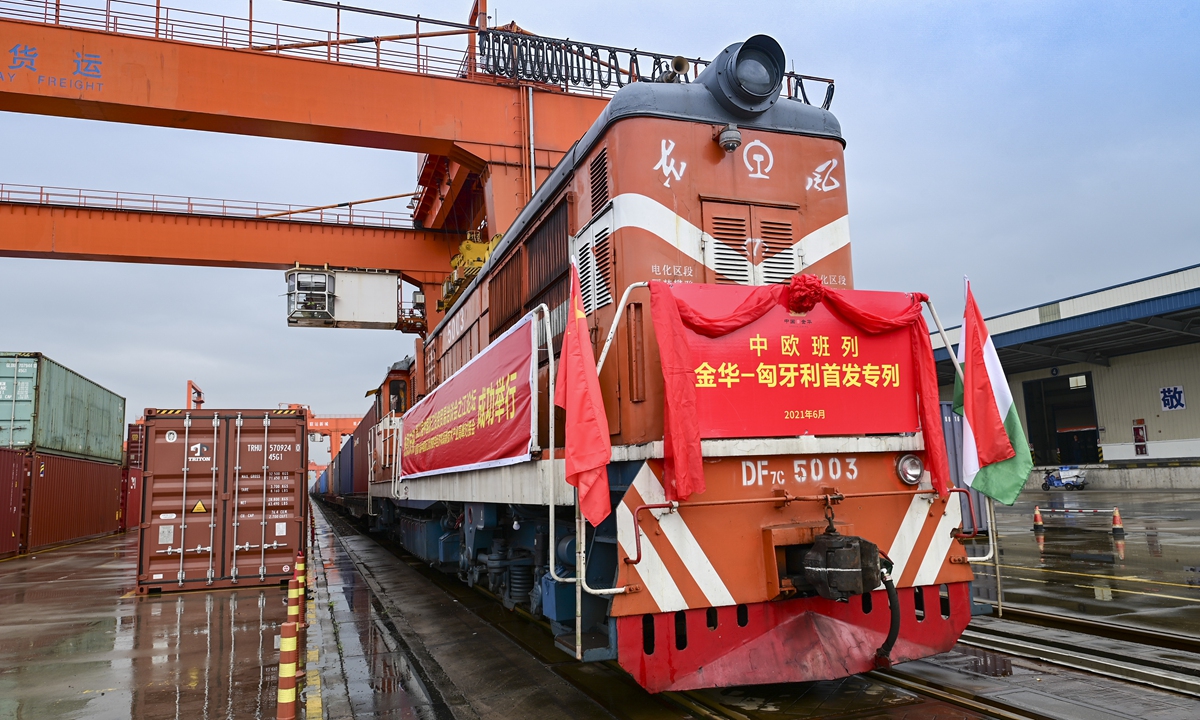 'Belt & Road Initiative': China-Eurasia freight trains help boost transregional trade