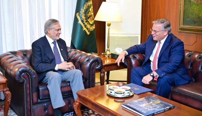 Dar, Blome discuss protection of Afghan refugees, asylum seekers