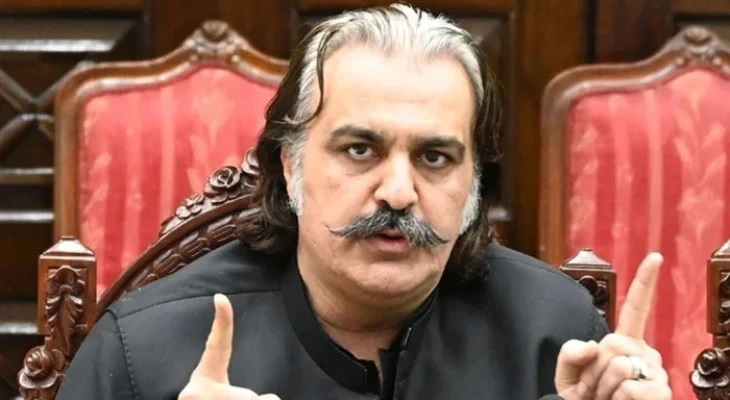KP CM Gandapur vows peaceful protest, criticises federal govt's 'tactics'