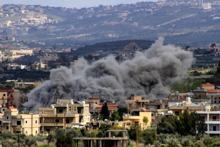 Israel strikes Hezbollah strongholds in southern Lebanon