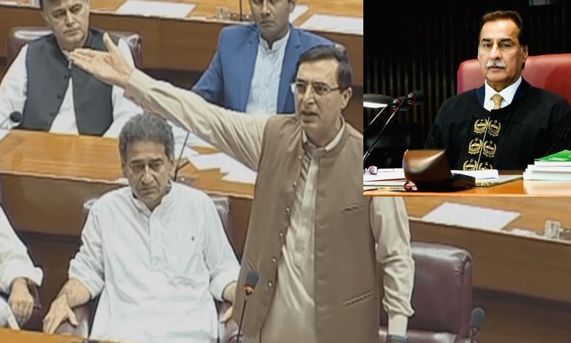 Speaker orders production of PTI MNAs, suspends 5 officials as outcry over NA raids intensifies