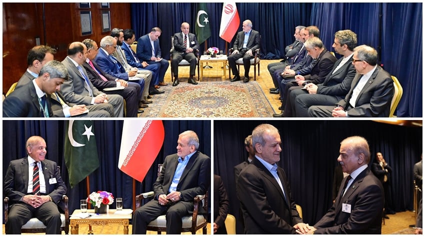 PM Shehbaz holds bilateral meetings with leaders on UNGA sidelines