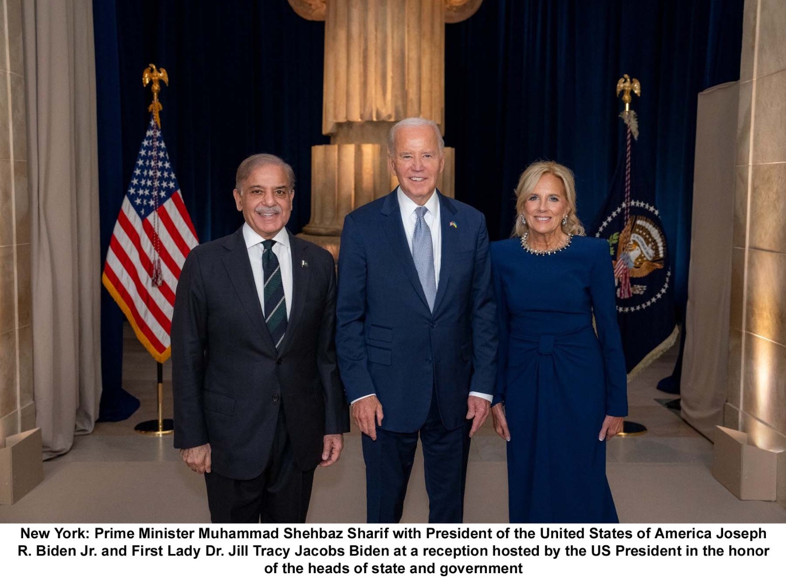 PM Shehbaz attends US president’s reception