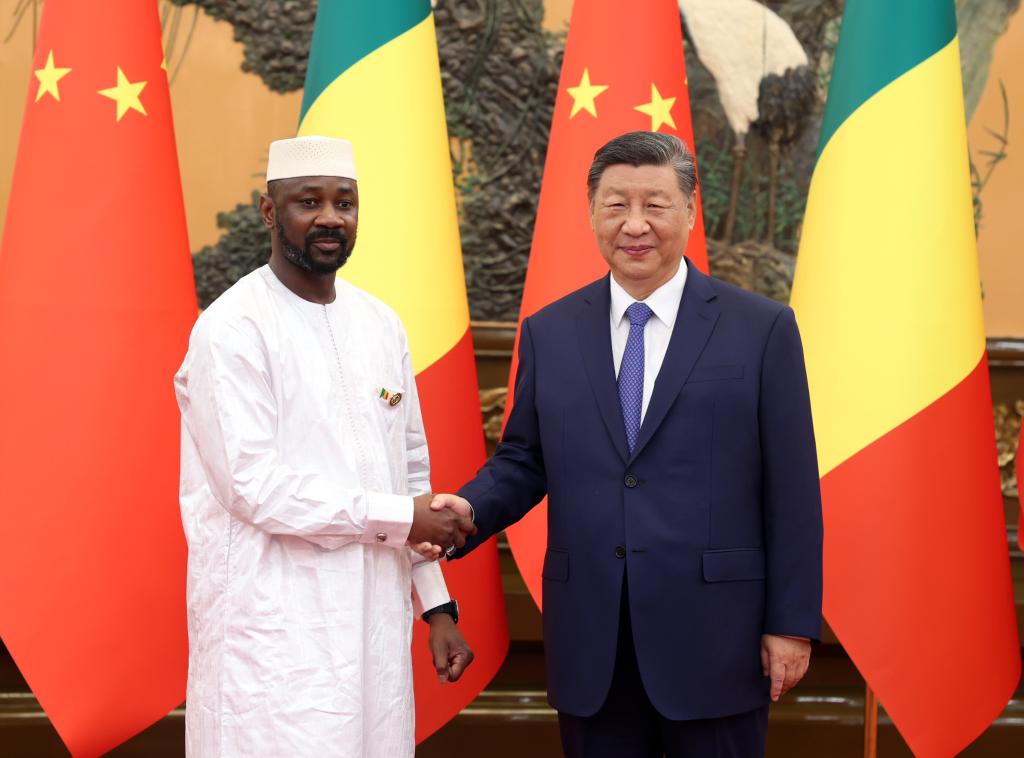 China, Mali elevate ties to strategic partnership as leaders meet in Beijing