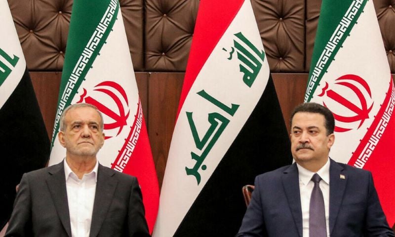 Iran, Iraq sign 14 pacts during President Pezeshkian's visit to expand ties
