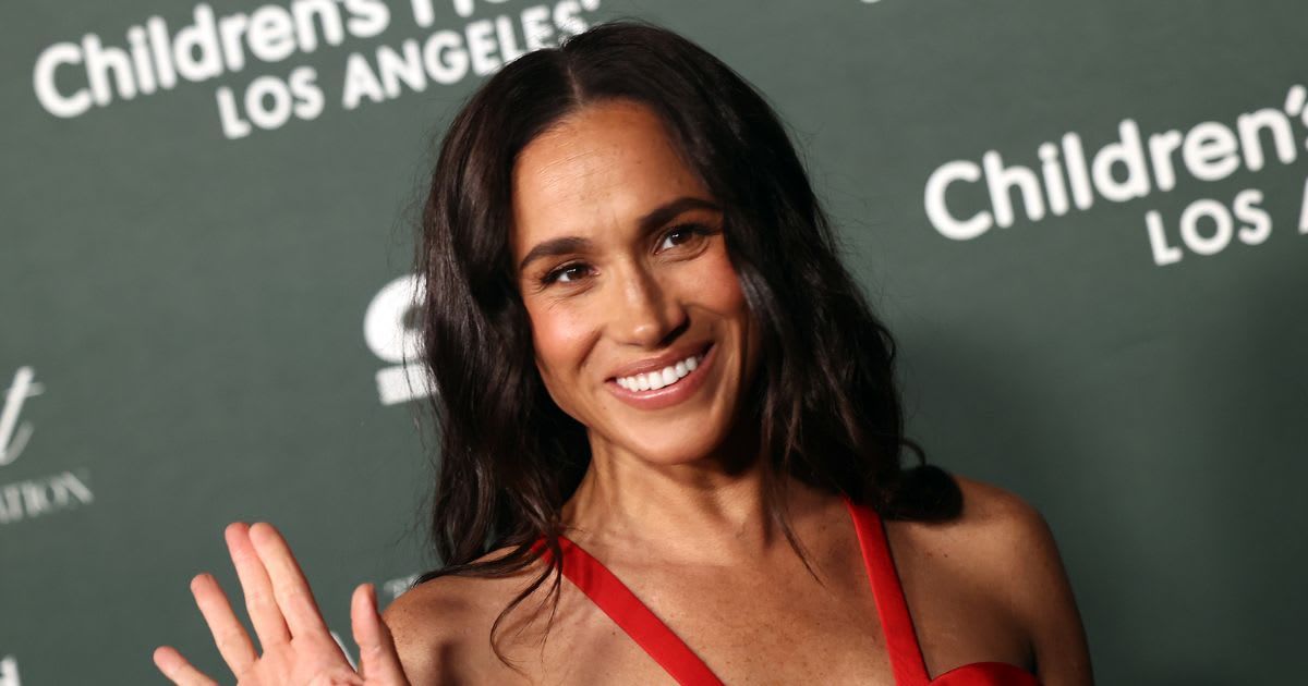 Meghan Markle rewears controversial red dress in bold appearance at LA gala