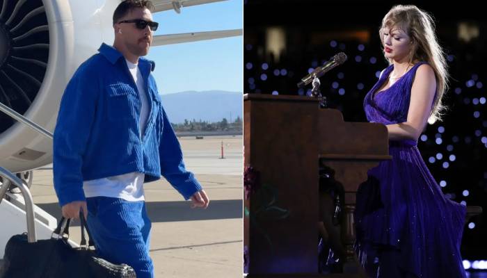 Taylor Swift shows love to Travis Kelce during concert despite his absence