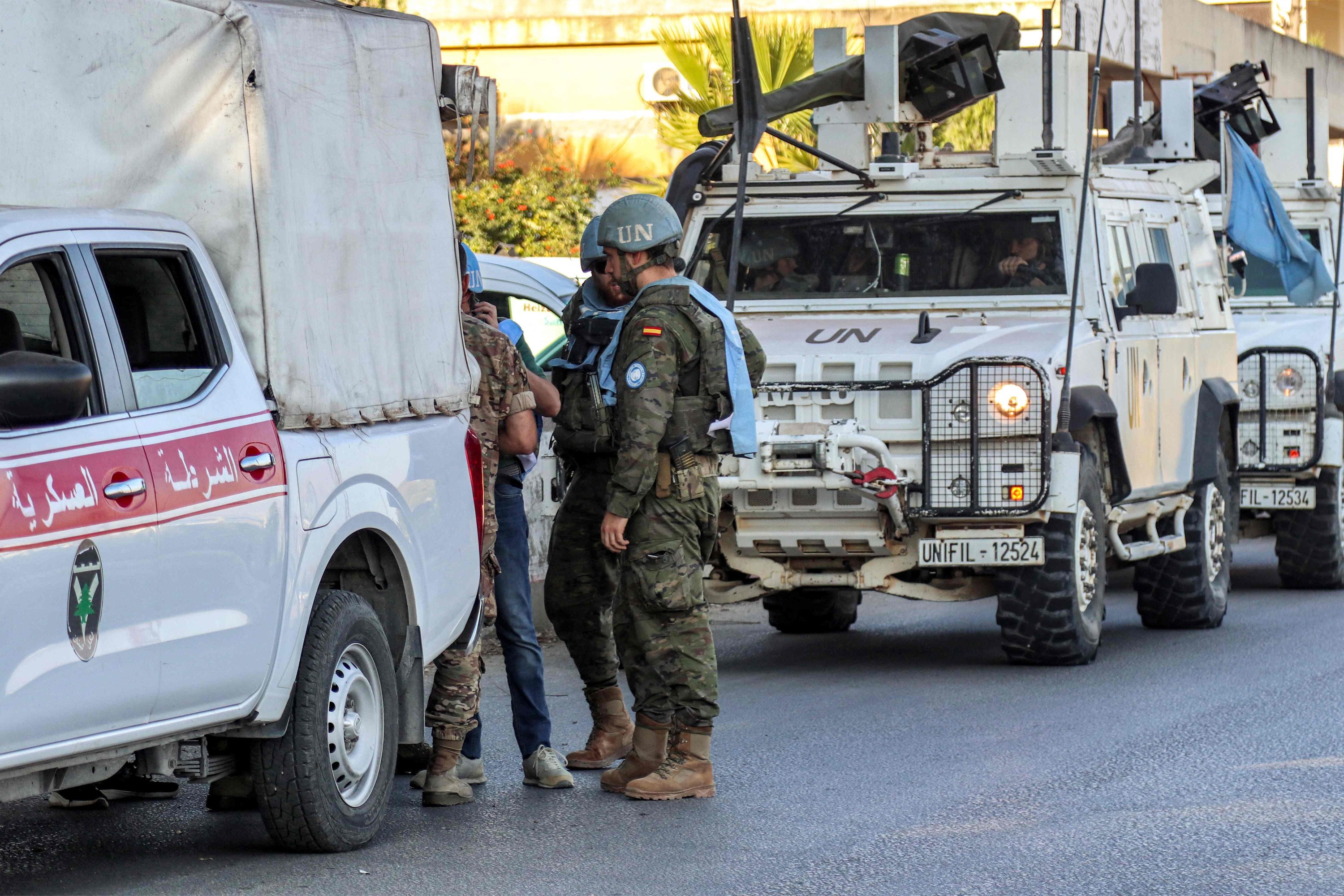 Israel strikes UN peacekeepers' headquarters in Lebanon, injuring two