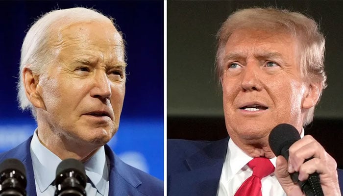 Joe Biden calls for Donald Trump to be locked up 'politically'