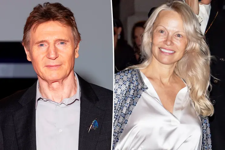 Liam Neeson, 72, shares he's 'madly in love' with pamela anderson, 57, after stepping back from dating"
