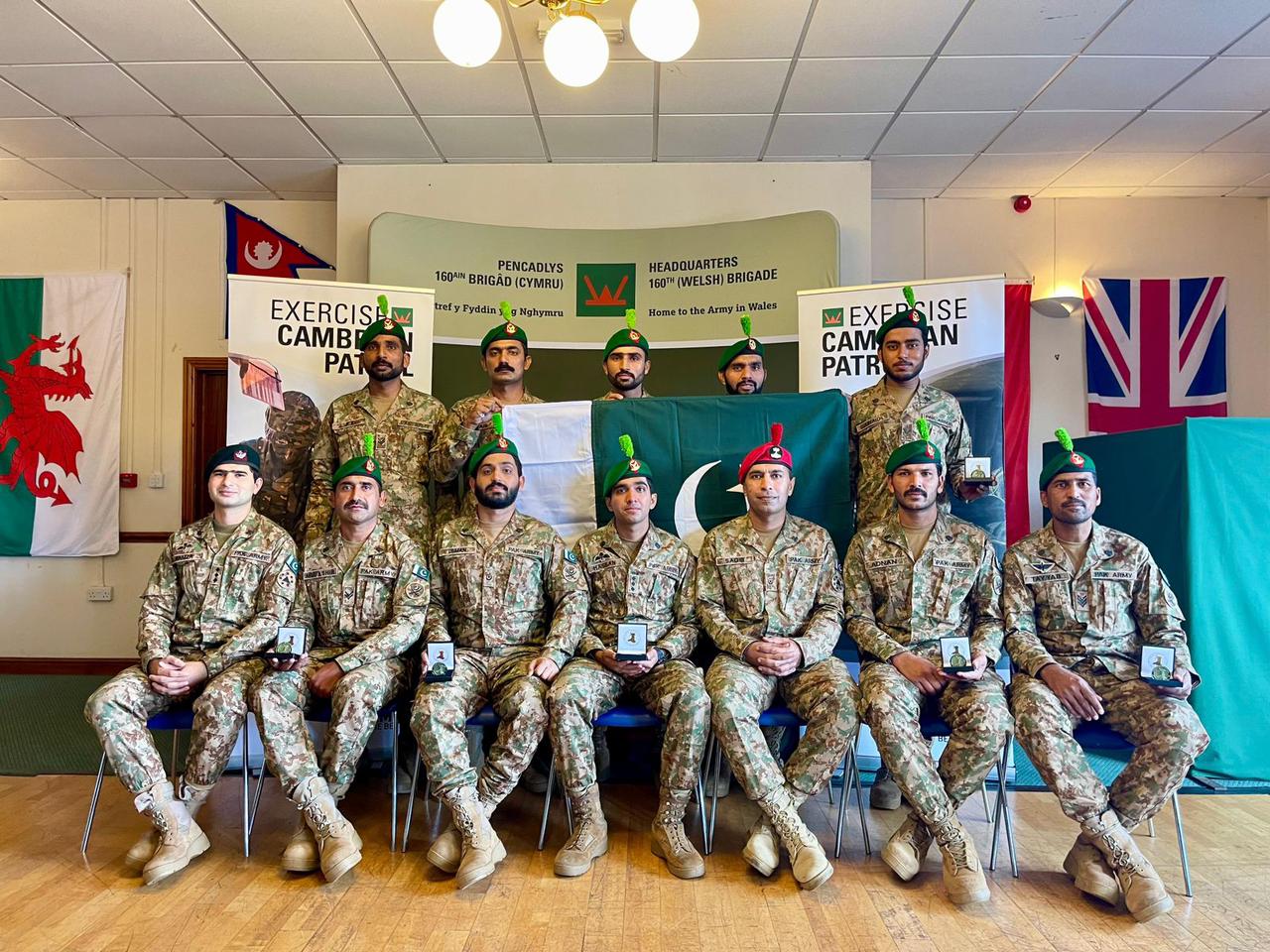 Pakistan Army’s team wins Gold Medal in Exercise Cambrian Patrol - 2024
