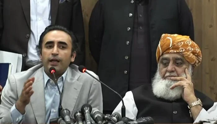 JUI-F, PPP agree on joint proposals for constitutional amendments