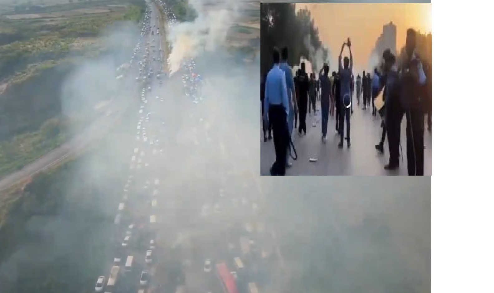 Clashes, shelling and arrests as capital remains chaotic amid confusion over Gandapur’s arrest