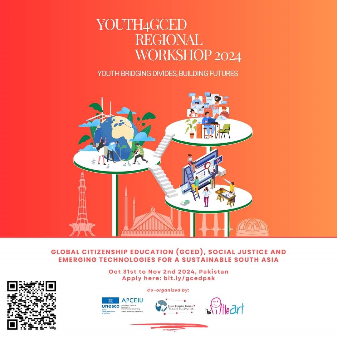 Youth4GCED Regional workshop to bring together 25 young leaders from South Asia from 31st