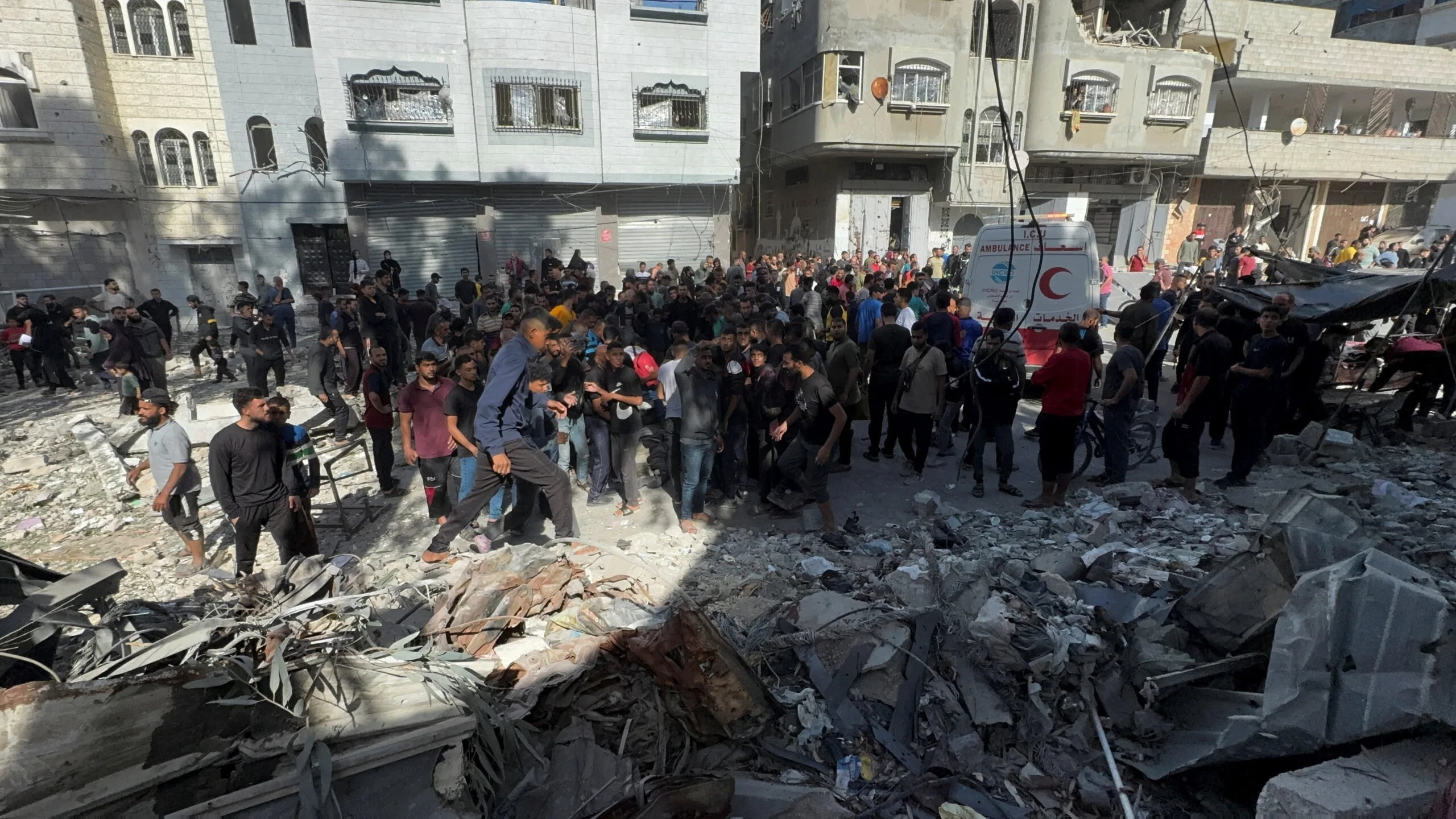 Israeli strikes kill 45 Palestinians in north Gaza, medics say