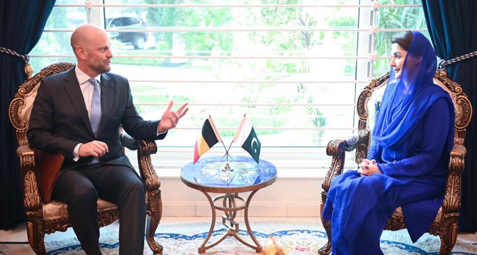 Punjab to enhance mutually beneficial cooperation with Belgium: Maryam Nawaz