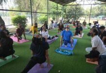 PHA hosts body balancing and stretching session at Racecourse yoga centre