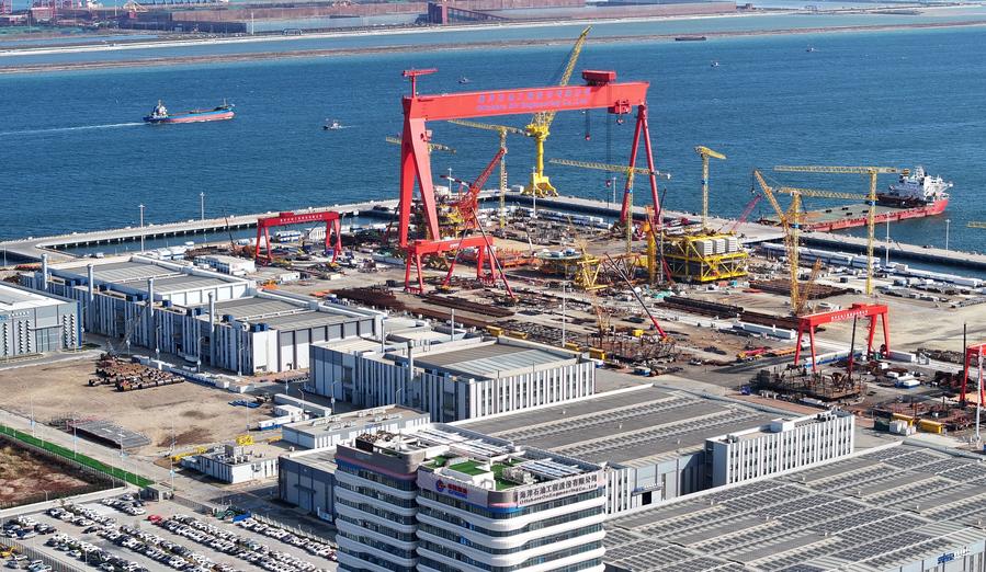 China's first 'smart factory' for offshore oil, gas equipment fully operational