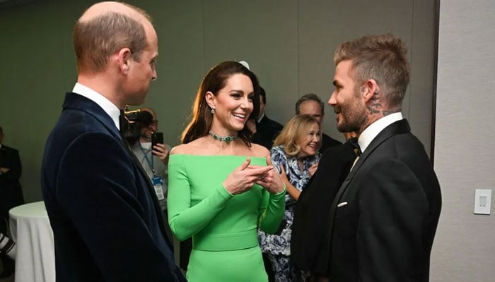 David Beckham reacts to Kate Middleton's return to royal duties