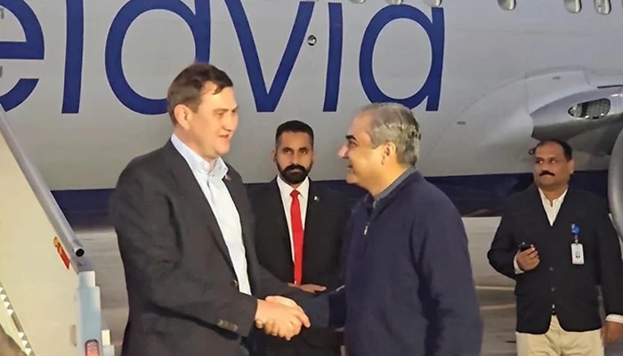 High-level Belarus delegation arrives in Islamabad on state visit