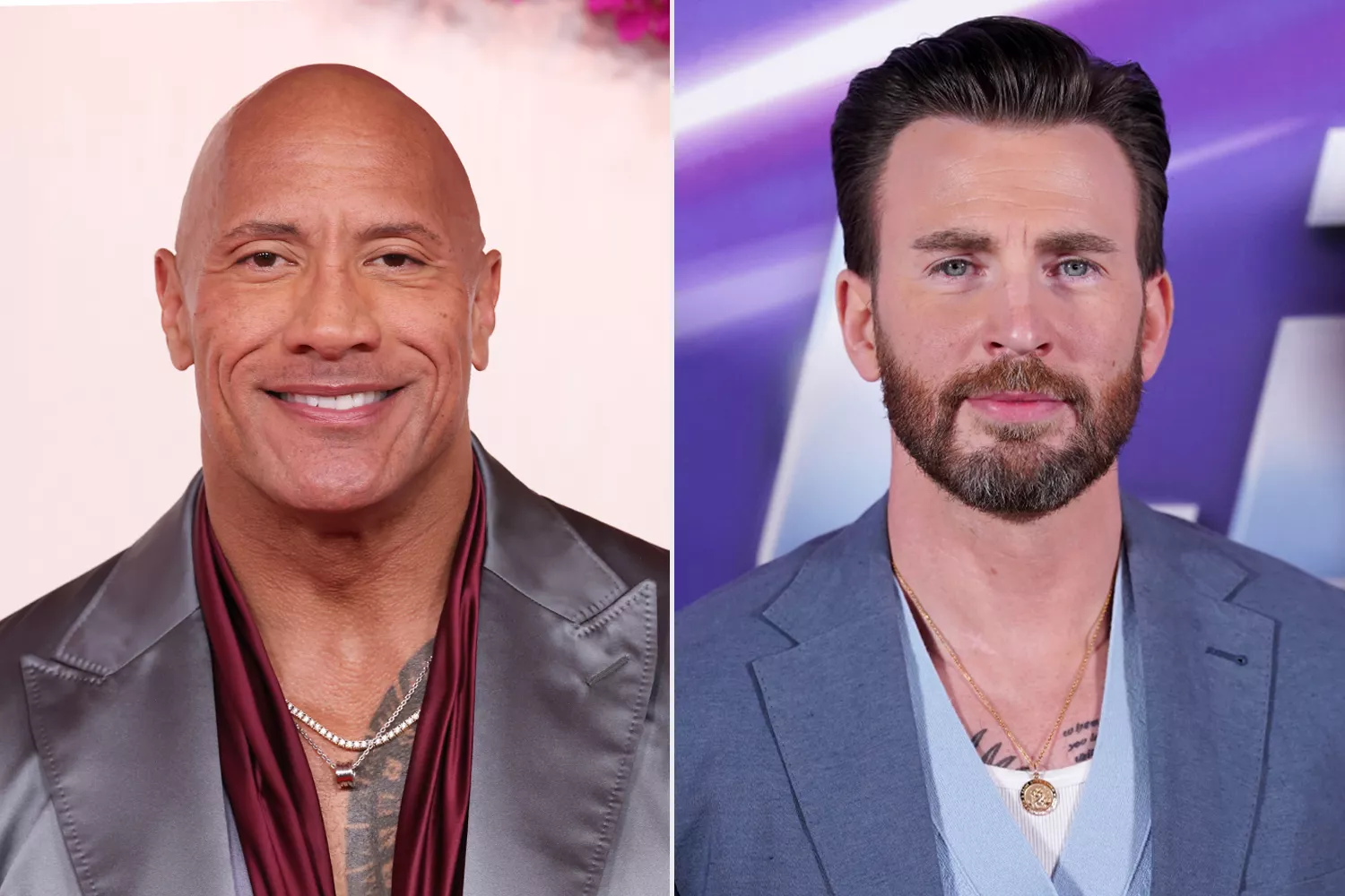 Dwayne Johnson Praises Chris Evans' Humor and Their On-Screen Chemistry in Red One