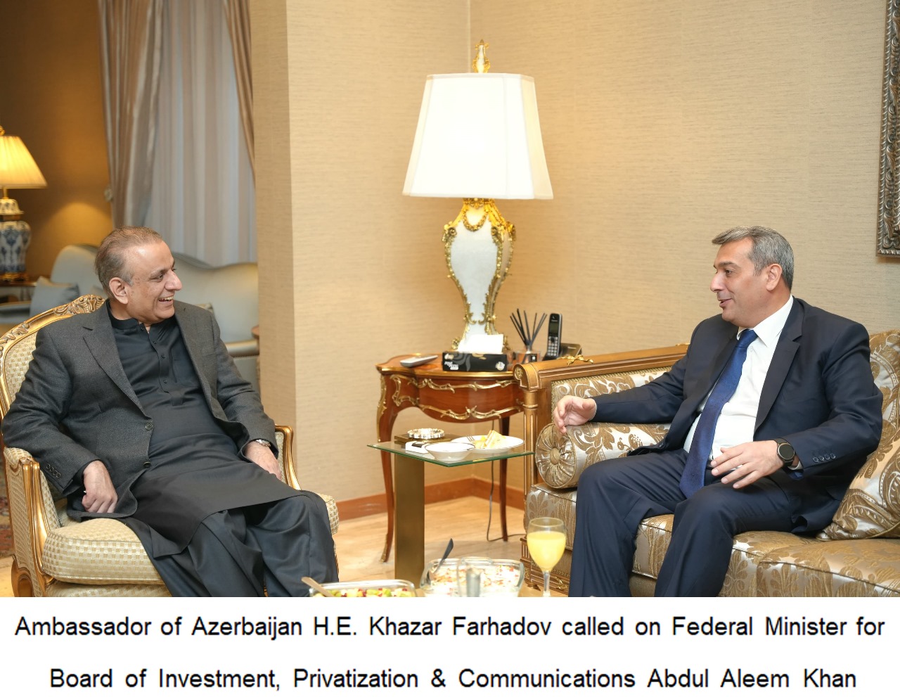 Pakistan, Azerbaijan agree to promote joint projects and trade partnership