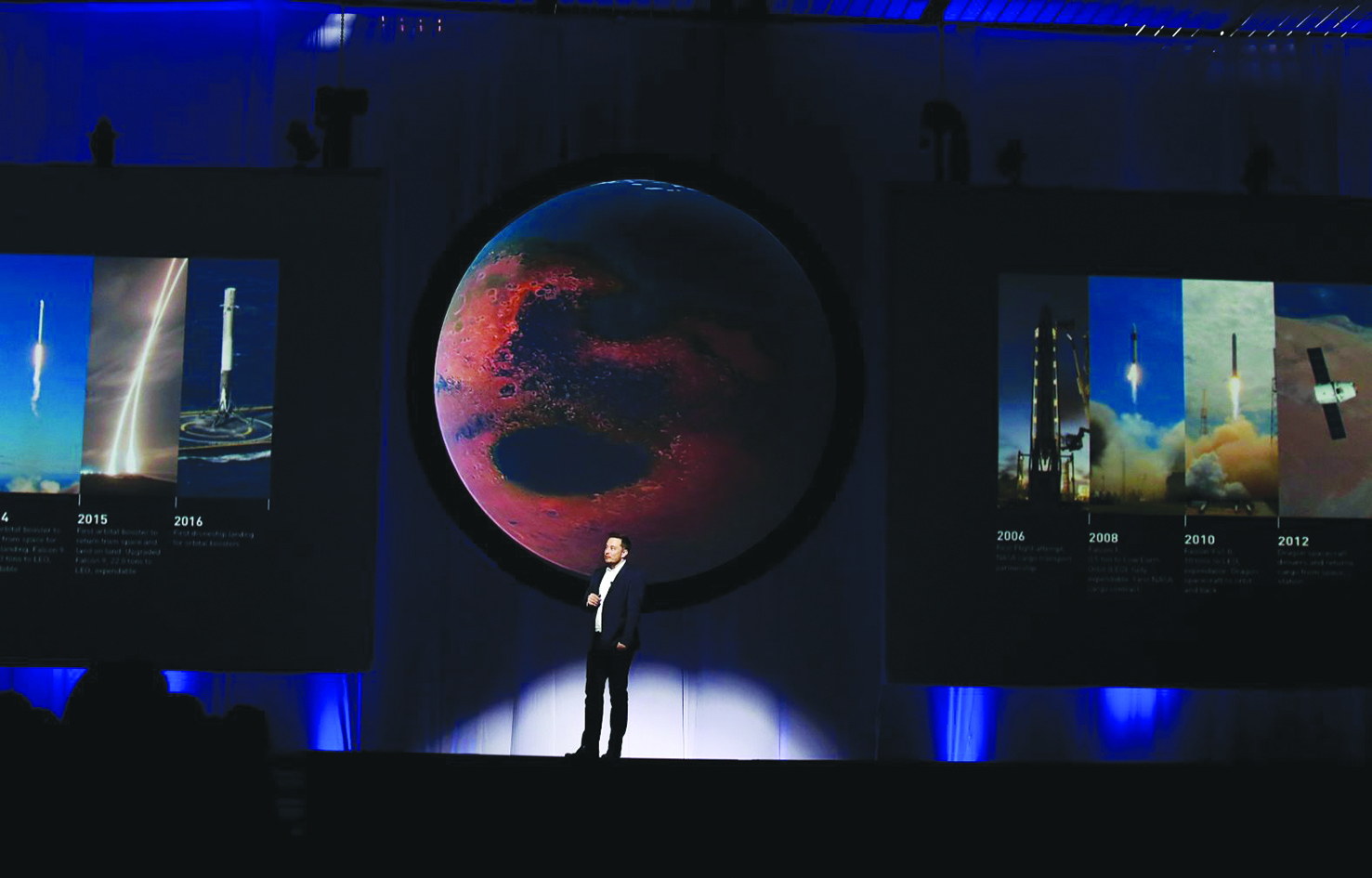 Elon Musk aimed at bending the universe