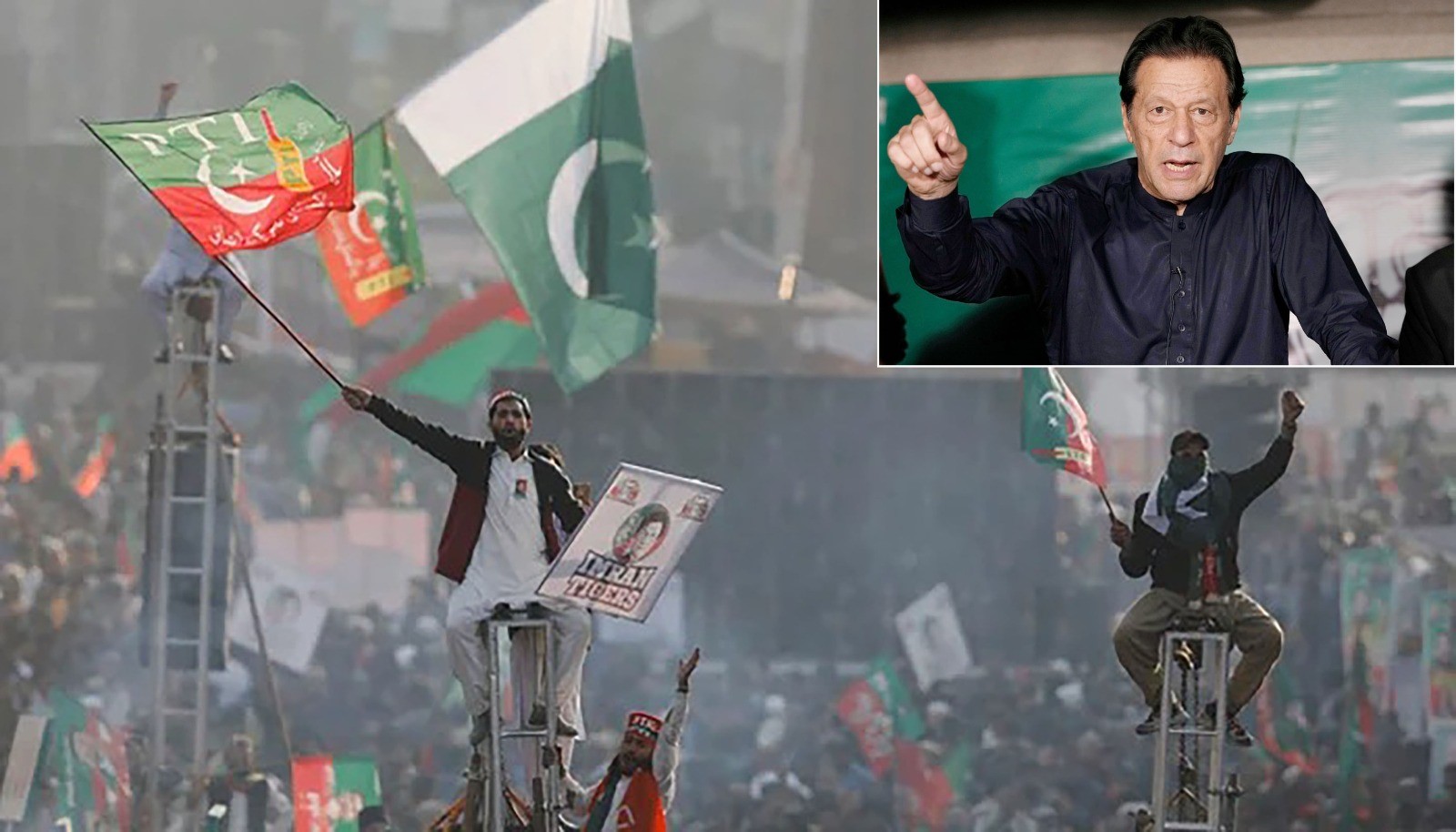 Imran gives call for March on Islamabad, nationwide protests on Nov 24