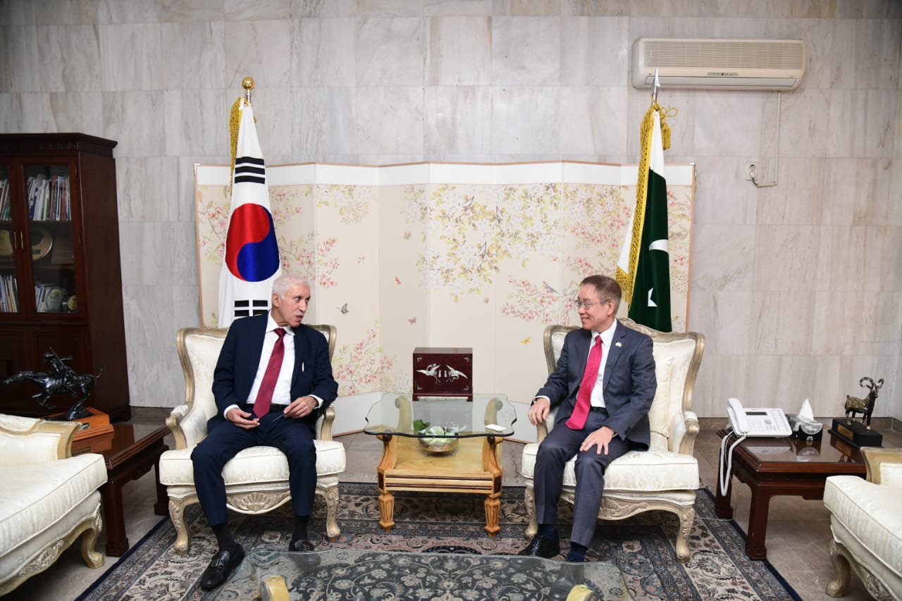 Qaiser Shaikh vows to strengthen Pak-Korea cooperation
