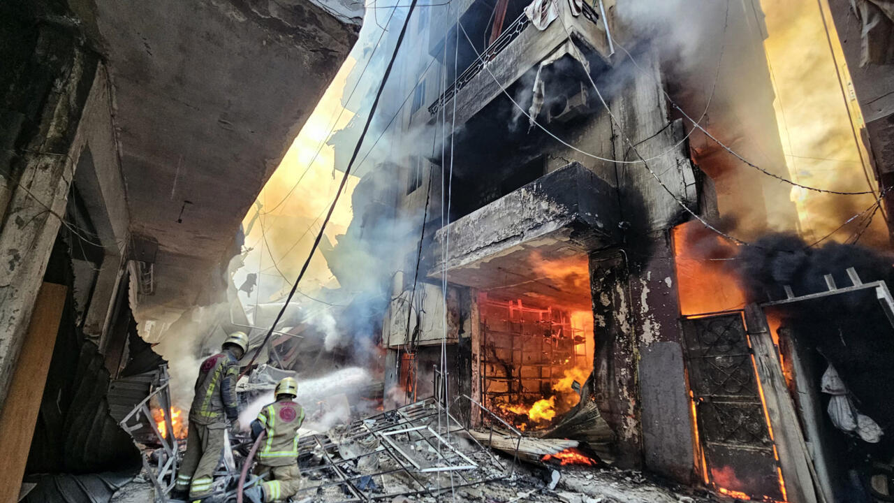 Israel attacks central Beirut as 120 more killed in Gaza
